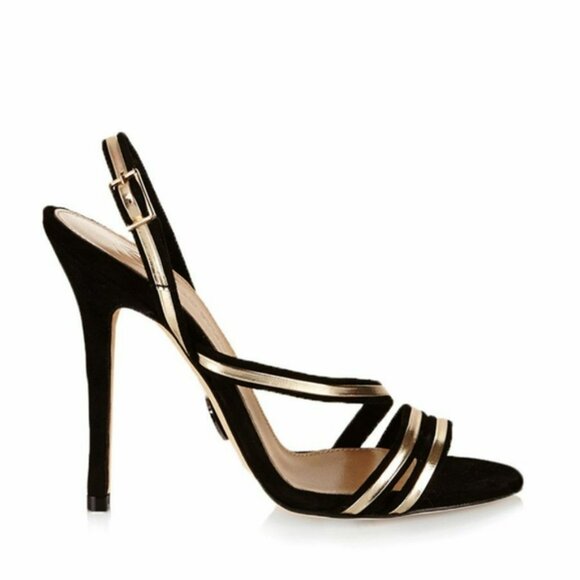 Brand New Olcay Gulsen Strappy Heels SZ 39 MSRP $450